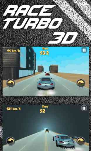 Turbo Car 3D - Condução e jogo de corrida 3