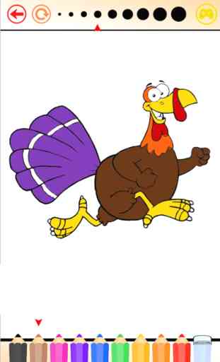Turquia & Chicken - Livro de coloração para mim 3