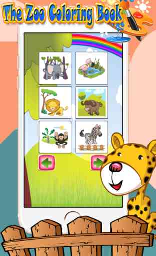 Coloring Book Animal Zoo Fun Games For Free Kid 2