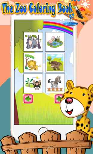 Coloring Book Animal Zoo Fun Games For Free Kid 3