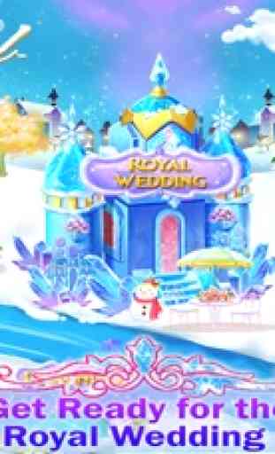 Dia do casamento Princesa do gelo Meninas jogo 4