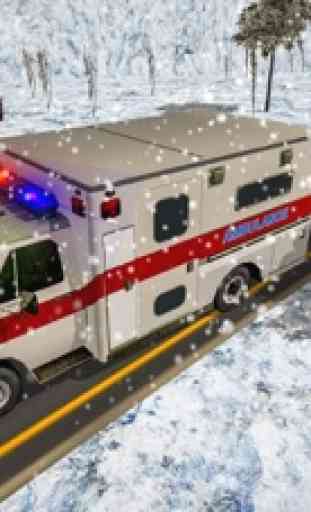 Inverno ambulância simulador 2