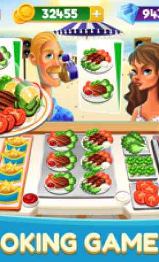 Chef Fever - jogo de culinária 1