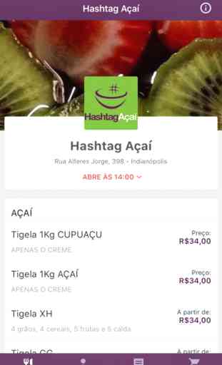 Hashtag Açaí Delivery 1