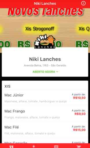 Niki Lanches Delivery 1