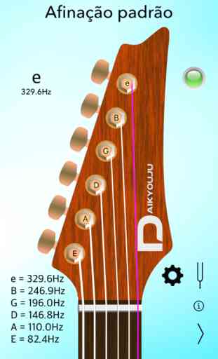 Afinador de Guitarra Lite 1
