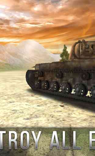 Battle Tank 3D: Guerra Mundial 4