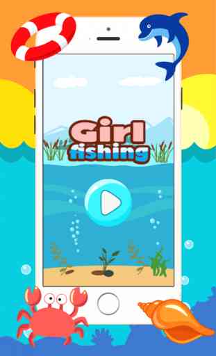 Girl Fishing - jogos educativos para crianças 1