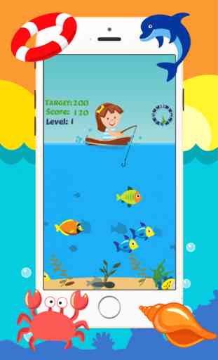 Girl Fishing - jogos educativos para crianças 2