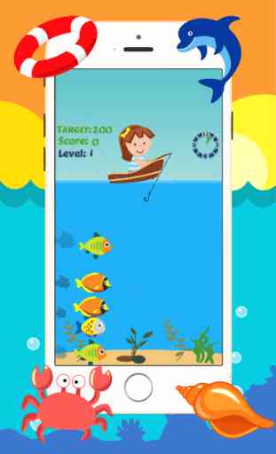 Girl Fishing - jogos educativos para crianças 3