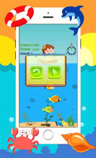 Girl Fishing - jogos educativos para crianças 4