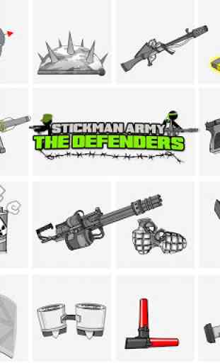 Stickman Army : The Defenders 4