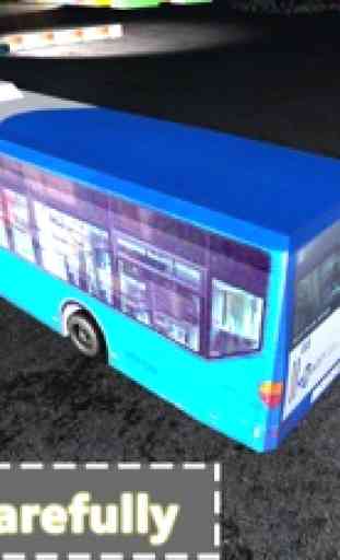 Ônibus Estacionamento Simulação 3