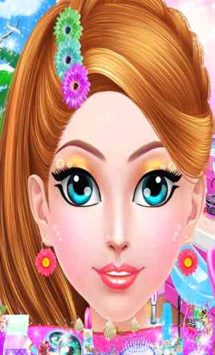 Crazy Girl Beach Party : Seaside Makeup Games 4