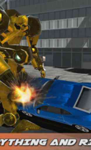 Hummer Car Robot Fight - Iron Wreck 2