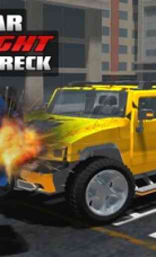 Hummer Car Robot Fight - Iron Wreck 4