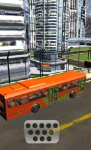 Passageiro Treinador Ônibus Dirigindo 3
