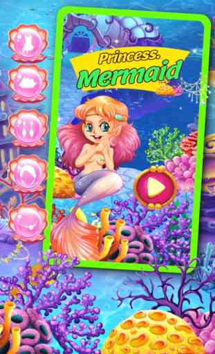Princess Mermaid Ocean Salon Games 1