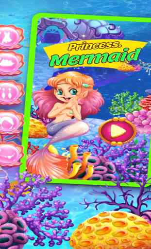 Princess Mermaid Ocean Salon Games 4