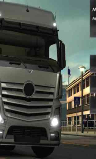 Simulador de condução de caminhão real 2017 4