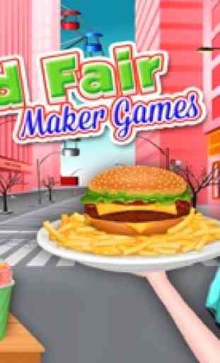 Rua feira de alimentos - Maker jogos 1