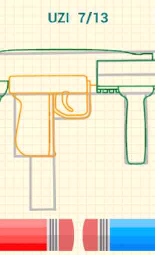 Como Desenhar Armas 4