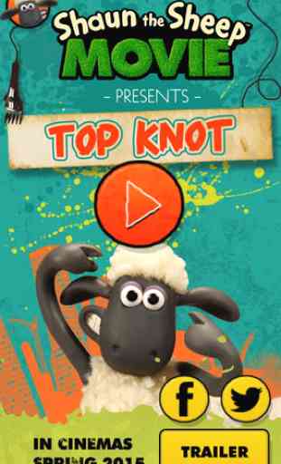 Shaun the Sheep Top Knot Salon 1