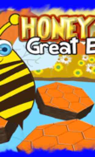 Abelhas do mel Great Escape - Melhor Super Fun gratuito Jogo de Puzzle (Honey Bees Great Escape - Best Super Fun Free Puzzle Game) 1