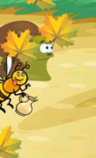 Insetos e vermes jogo para crianças : descubra o mundo dos insetos ! jogos para crianças pequenas GRATUITO 3