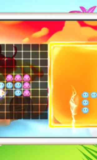 Jewel Puzzle Block Launcher Legend - Tasty Jelly and torrid blaze Bricks 1