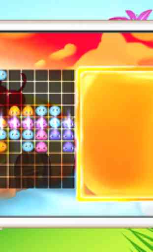 Jewel Puzzle Block Launcher Legend - Tasty Jelly and torrid blaze Bricks 2