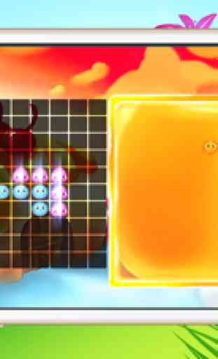 Jewel Puzzle Block Launcher Legend - Tasty Jelly and torrid blaze Bricks 4