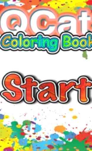 colorir infantil livro crianças criança QCat 4