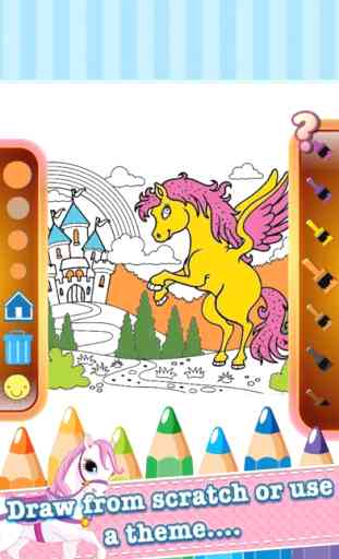 Desenho de cavalo jogos para crianças de 5 anos 3