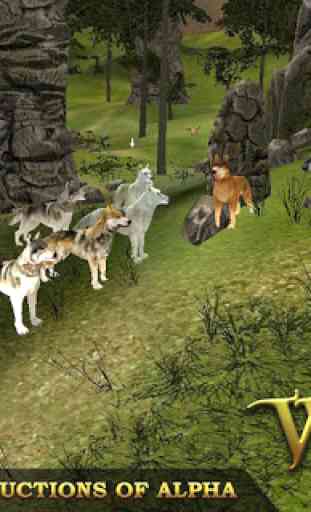 Jogo de Sobrevivência em Caça Animal - Wolf Sim 2