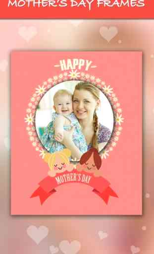 Molduras de dia das mães foto editor App-amor cart 2