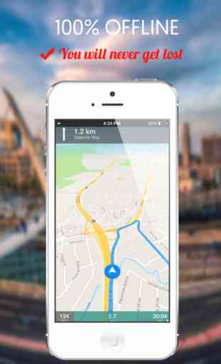 Distrito Federal, Brasil : Off-line GPS Navigation 2