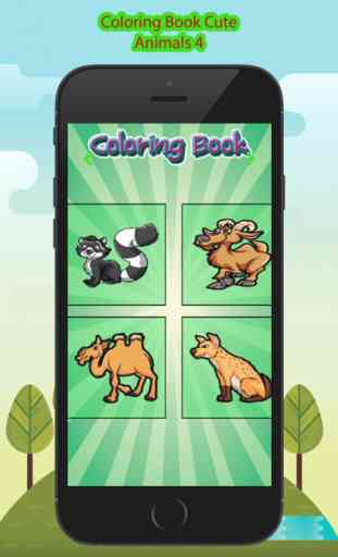 Coloring Book - Desenho e pintura colorida para crianças jogos grátis NewAllAndCuteAnimals 2