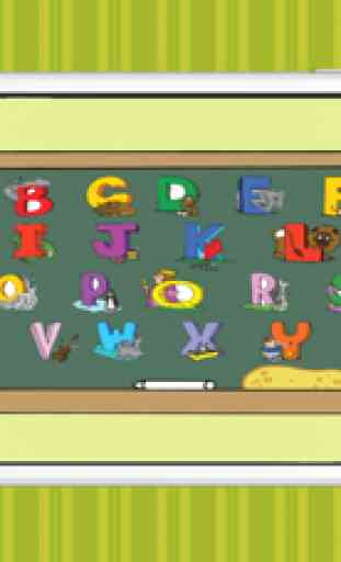 ABC letras e sons jogos educativos para crianças 2