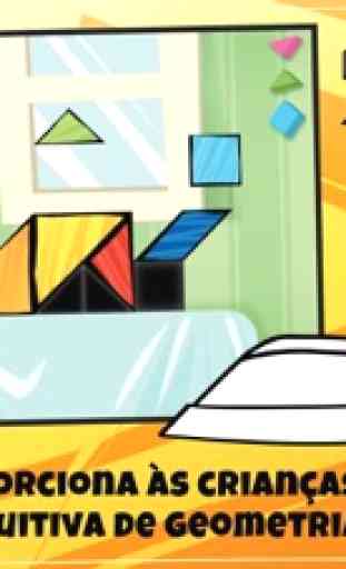 Puzzles Tangram Para Crianças: Itens em Casa 1