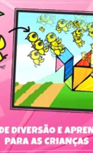 Swipea Puzzles Tangrams Para Crianças: Transporte 3