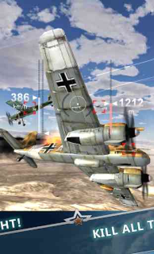 WW2 batalha aeronave 3D 1