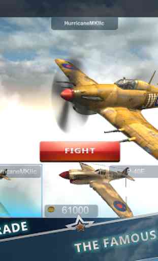 WW2 batalha aeronave 3D 3