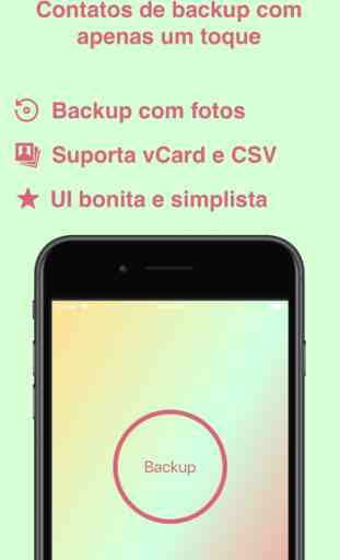 CardSafe - Backup Contactos 1