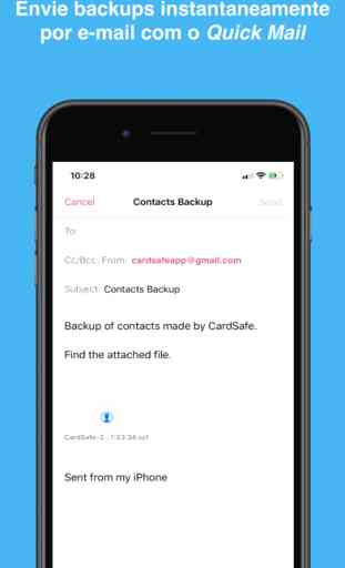 CardSafe - Backup Contactos 2