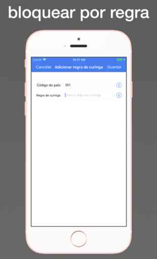 SMS Bloqueador para iPhone 3