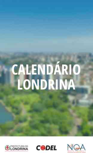 Calendário de Eventos Londrina 1