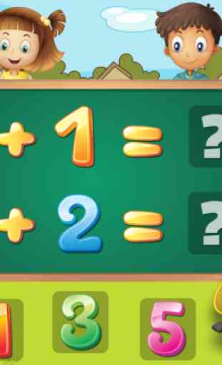 Matemática divertida para as crianças - números de aprendizagem, adição e subtração facilitada 4