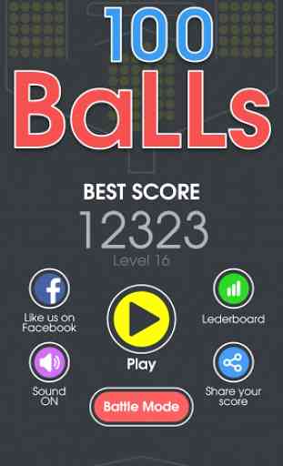 100 Balls - Tap to Drop the Color Ball Game 3