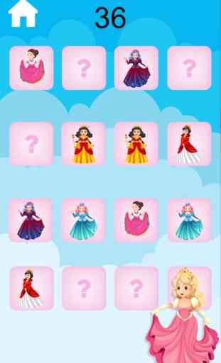 Memória jogo princesas Memo 4